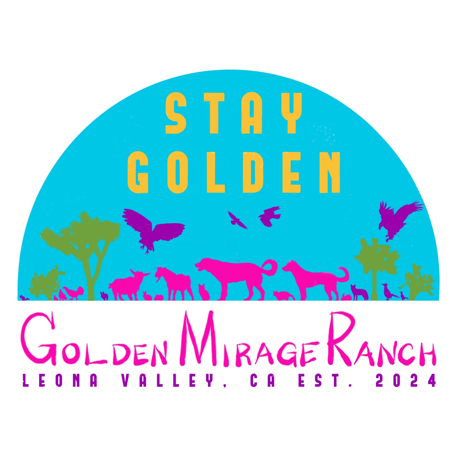 GMR Logos - Stay Golden Animals